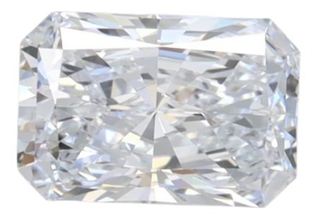1.06 Carat F VVS1 Radiant Lab Diamond