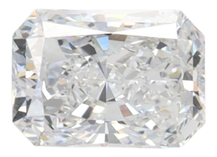 1.06 Carat E VVS2 Radiant Lab Diamond