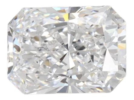1.08 Carat D VS1 Radiant Lab Diamond