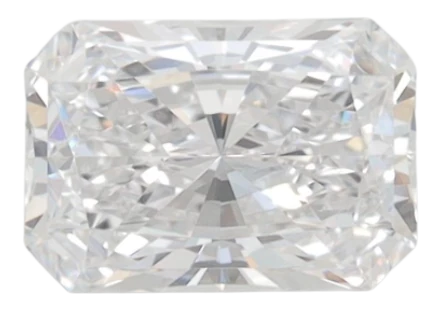1.08 Carat D VS1 Radiant Lab Diamond