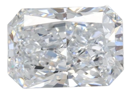 1.08 Carat E VVS2 Radiant Lab Diamond
