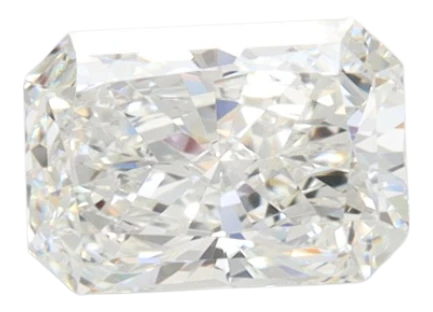 1.09 Carat F VVS2 Radiant Lab Diamond
