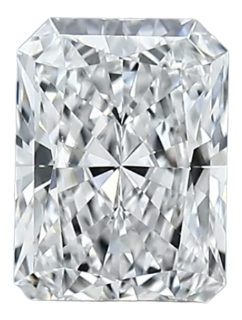 1.23 Carat D VVS2 Radiant Lab Diamond