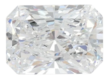 1.39 Carat D IF Radiant Lab Diamond