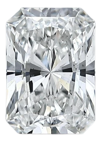 1.5 Carat E SI1 Radiant Lab Diamond