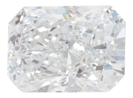 1.52 Carat D VVS2 Radiant Lab Diamond