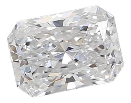 1.56 Carat D VVS2 Radiant Lab Diamond