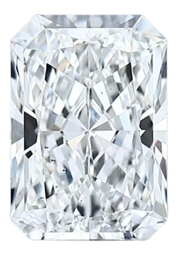 1.61 Carat E VS2 Radiant Lab Diamond