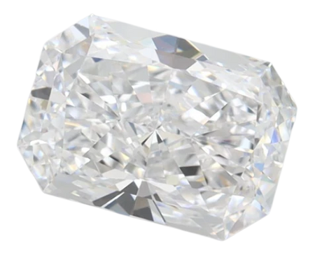 1.91 Carat D VVS1 Radiant Lab Diamond