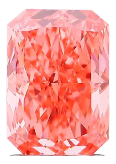 2.0 Carat Pink VS1 Radiant Lab Diamond