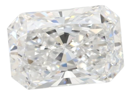2.01 Carat D VVS1 Radiant Lab Diamond