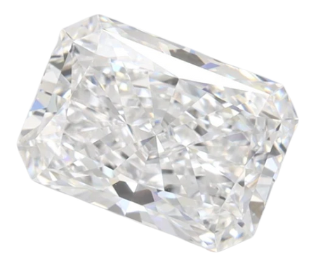 2.02 Carat D VVS1 Radiant Lab Diamond