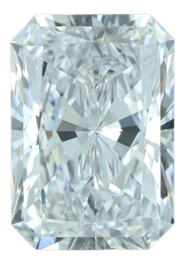 2.03 Carat D VVS2 Radiant Lab Diamond