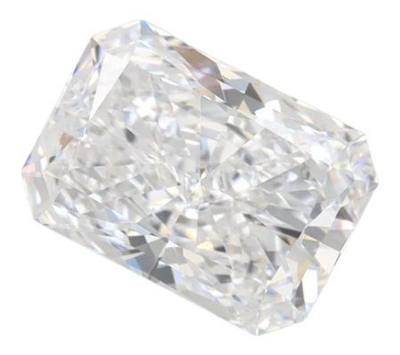 2.04 Carat D VVS1 Radiant Lab Diamond