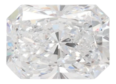 2.04 Carat D VVS1 Radiant Lab Diamond