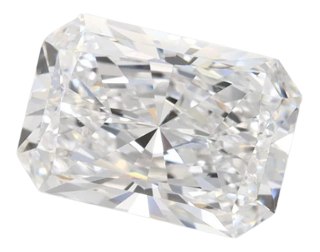 2.04 Carat D VVS1 Radiant Lab Diamond