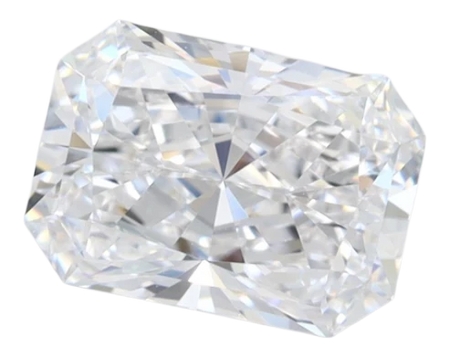 2.04 Carat D VVS1 Radiant Lab Diamond