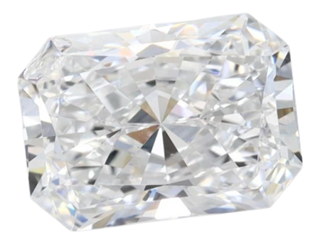 2.05 Carat D VVS1 Radiant Lab Diamond