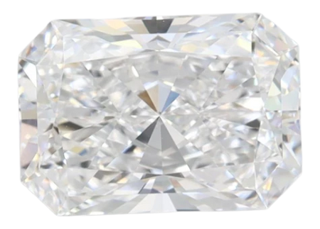 2.05 Carat D VVS1 Radiant Lab Diamond