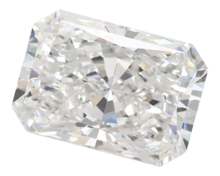 2.06 Carat D VVS1 Radiant Lab Diamond
