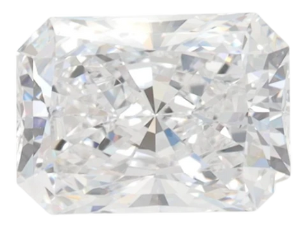 2.06 Carat D VVS2 Radiant Lab Diamond