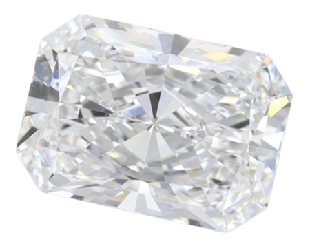 2.07 Carat D VVS1 Radiant Lab Diamond