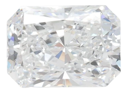 2.08 Carat D VVS1 Radiant Lab Diamond
