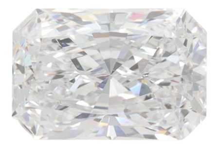 2.09 Carat D VVS1 Radiant Lab Diamond