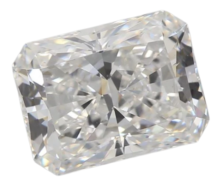 2.09 Carat D VVS2 Radiant Lab Diamond