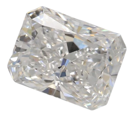 2.09 Carat D VVS2 Radiant Lab Diamond