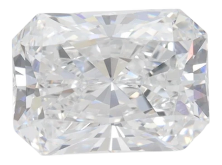2.09 Carat D VVS2 Radiant Lab Diamond