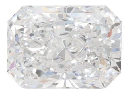 2.1 Carat D VVS1 Radiant Lab Diamond