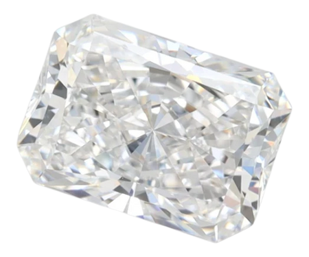 2.1 Carat D VVS1 Radiant Lab Diamond