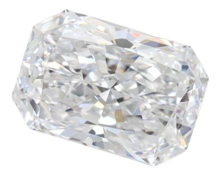 2.1 Carat D VVS1 Radiant Lab Diamond