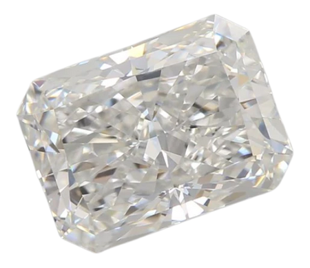 2.58 Carat F VVS2 Radiant Lab Diamond