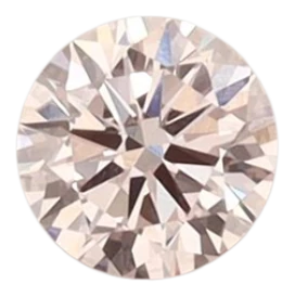 0.31 Carat Pink VS1 Round Lab Diamond