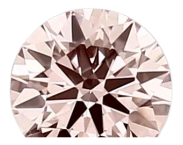 0.31 Carat Pink VS2 Round Lab Diamond