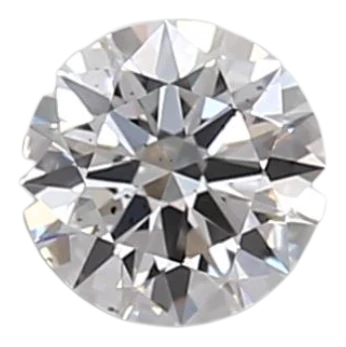 0.33 Carat D SI1 Round Lab Diamond