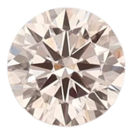 0.33 Carat Pink VVS2 Round Lab Diamond