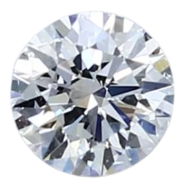 0.36 Carat D VVS2 Round Lab Diamond