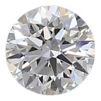 0.37 Carat D VS2 Round Lab Diamond