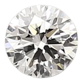 0.37 Carat D VVS1 Round Lab Diamond