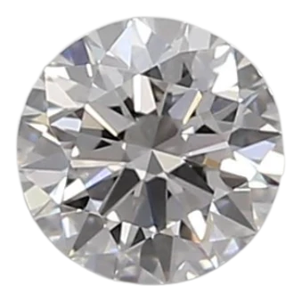 0.37 Carat D VVS1 Round Lab Diamond