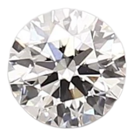 0.37 Carat D VVS1 Round Lab Diamond