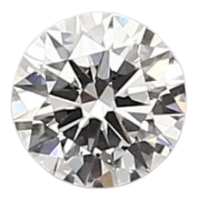 0.37 Carat D VVS1 Round Lab Diamond