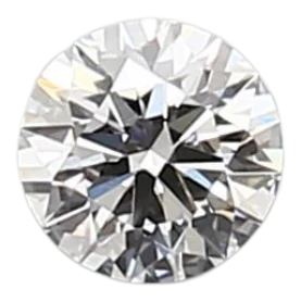 0.37 Carat D VVS2 Round Lab Diamond