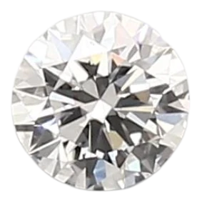 0.37 Carat D VVS2 Round Lab Diamond