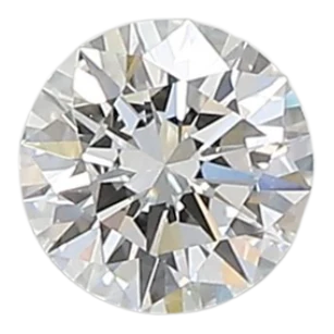 0.37 Carat D VVS2 Round Lab Diamond
