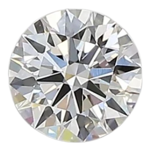 0.37 Carat D VVS2 Round Lab Diamond