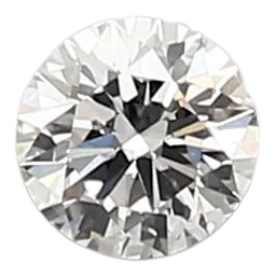 0.37 Carat D VVS2 Round Lab Diamond